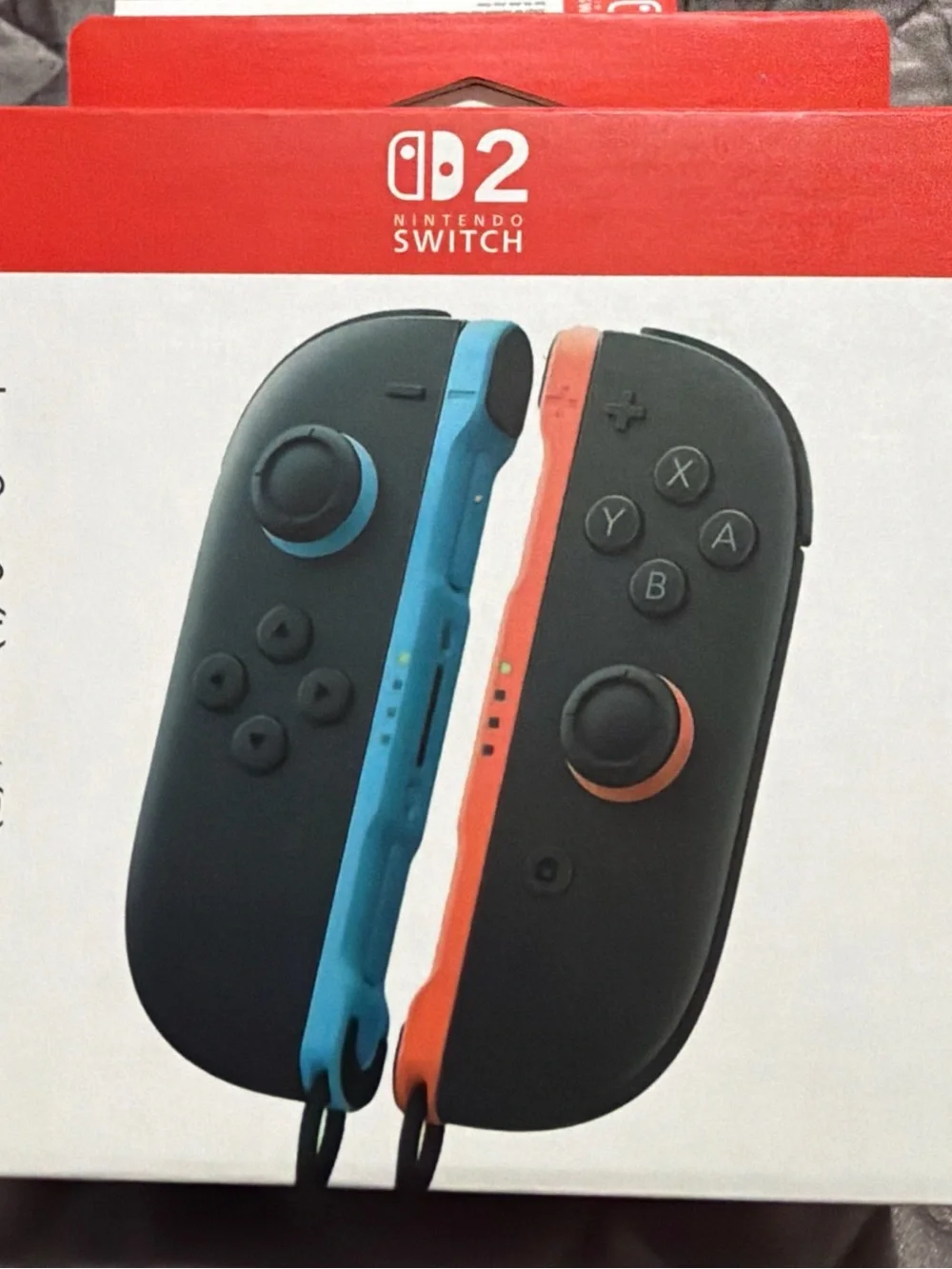 Nintendo Switch Joy-Con2 Controllers - Blue & Red Accent